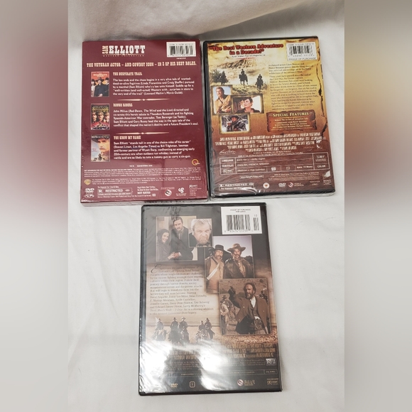2/$35 Wild west DVD/ blu ray bundle factory sealed - Picture 6 of 6